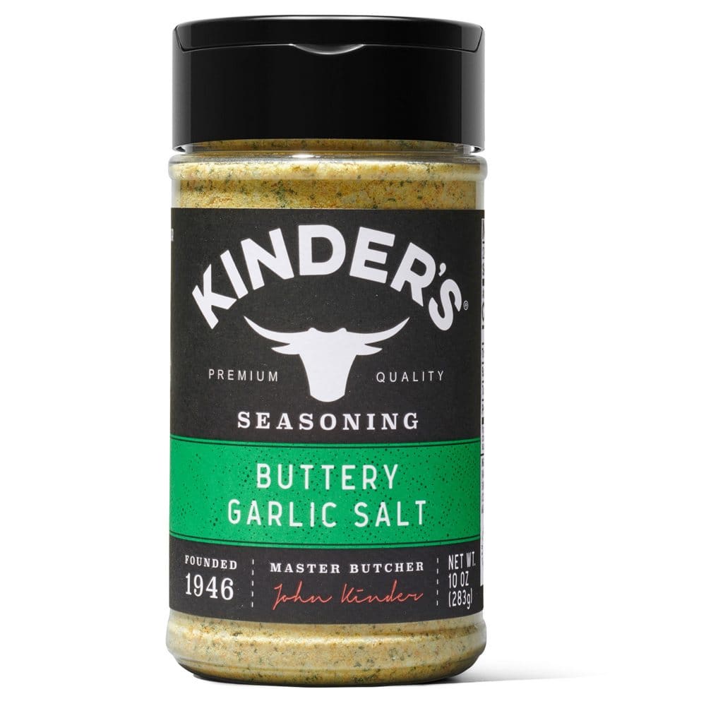 Kinder’s Buttery Garlic Salt with Real Butter and Garlic (10 oz.) - Baking - Kinder’s