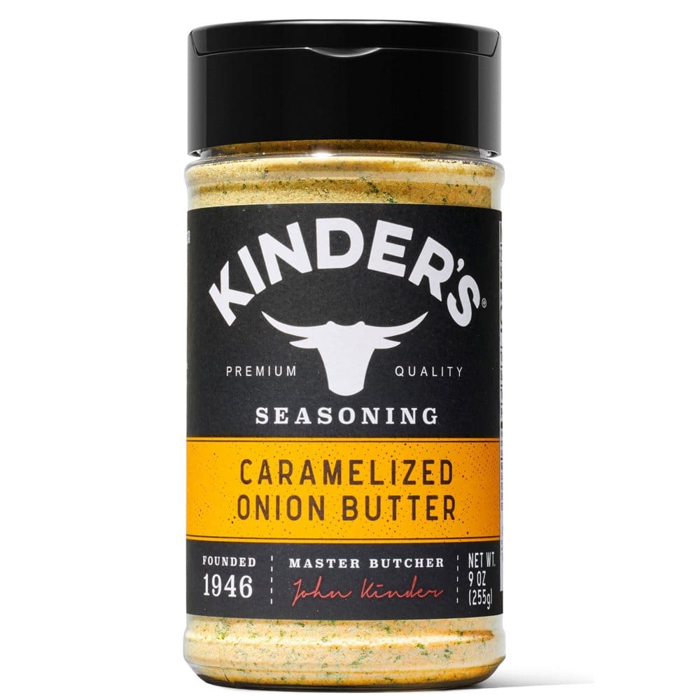 Kinder’s Caramelized Onion Butter Seasoning (9 oz.) (Pack of 2) - Baking - Kinder’s