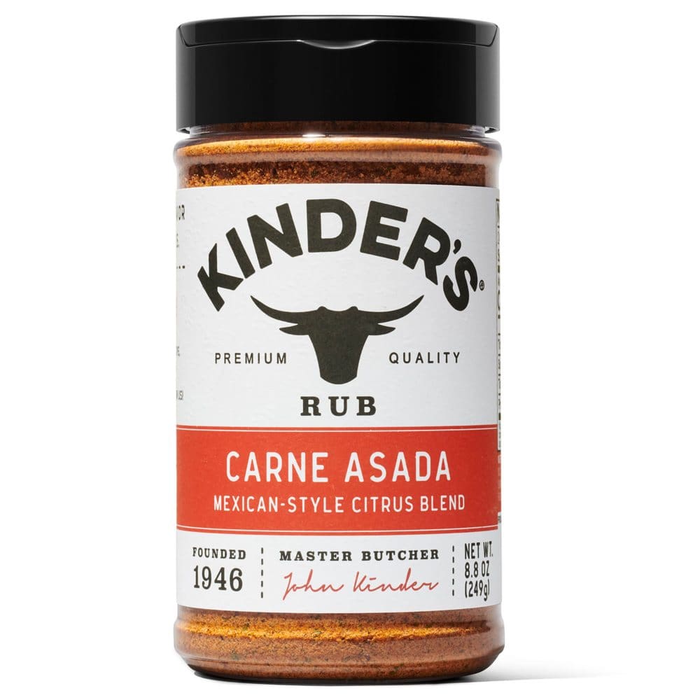 Kinder’s Carne Asada Mexican-Style Citrus Blend Rub (8.8 oz.) (Pack of 2) - Baking - Kinder’s