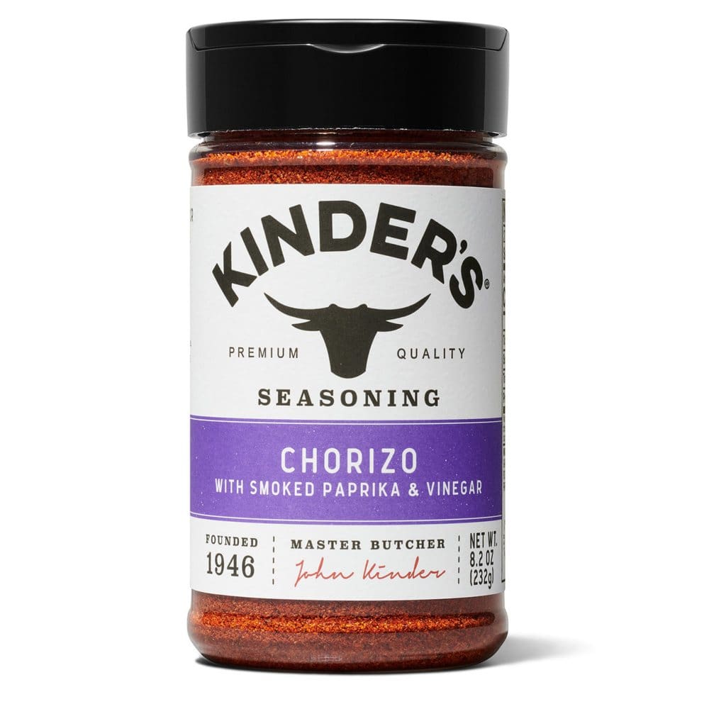 Kinder’s Chorizo Seasoning (8.2 oz.) - Limited Time Pantry - Kinder’s