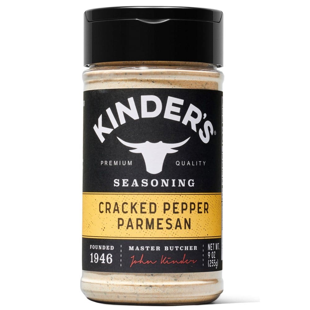 Kinder’s Cracked Pepper Parmesan Seasoning (9 oz.) - Grocery & Household Savings - Kinder’s