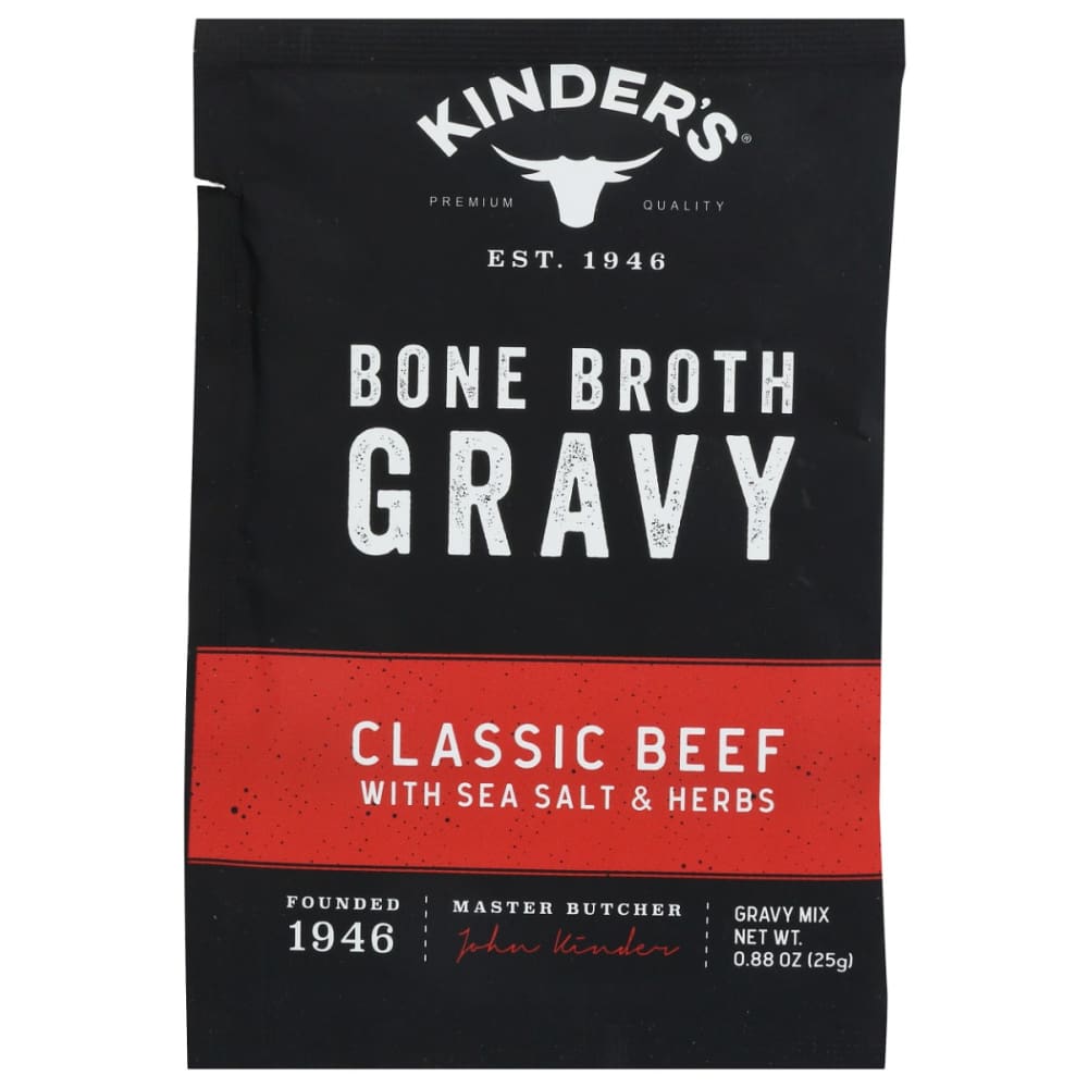 KINDERS: Gravy Mx Bf Bn Brth Clss 0.88 OZ (Pack of 6) - Grocery > Pantry > Condiments - KINDERS