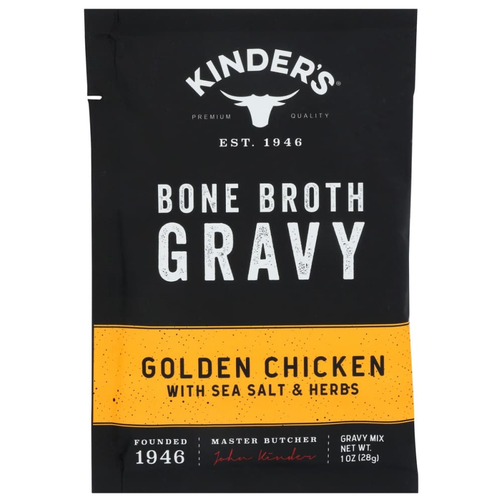 KINDERS: Grvy Chckn Bn Brth Gldn 1 OZ (Pack of 6) - Grocery > Pantry > Condiments - KINDERS