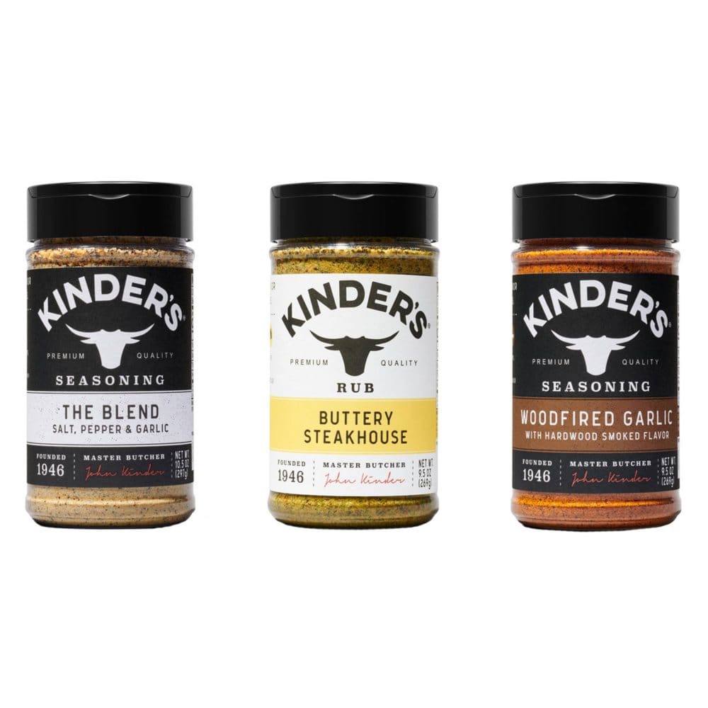 Kinder’s Pantry Essentials Seasoning Set (3 pk.) - New Items - Kinder’s