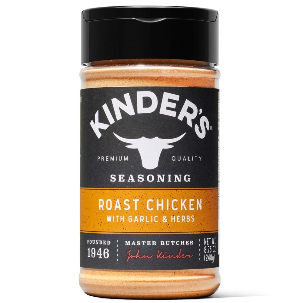 Kinder’s Roast Chicken with Garlic and Herbs Seasoning (8.75 oz.) (Pack of 2) - Baking - Kinder’s