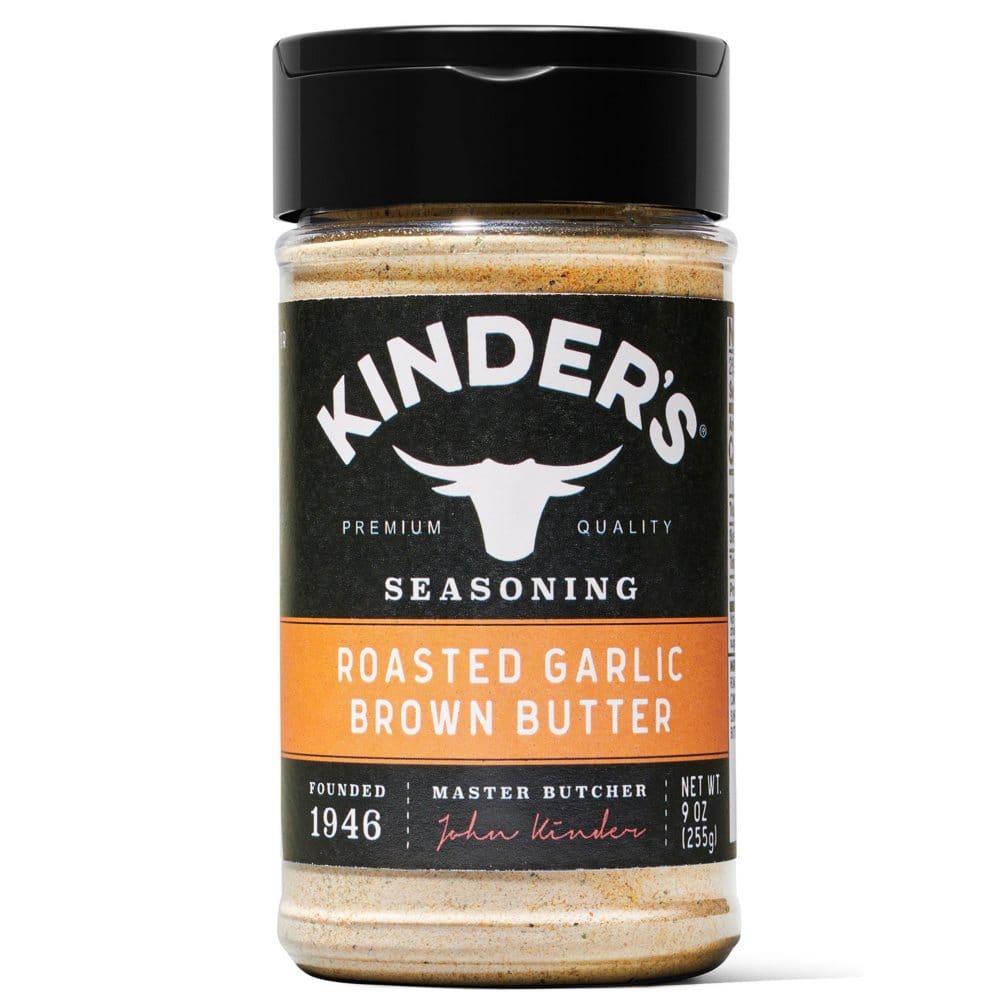 Kinder’s Roasted Garlic Brown Butter Seasoning (9 oz.) - Baking Goods - Kinder’s