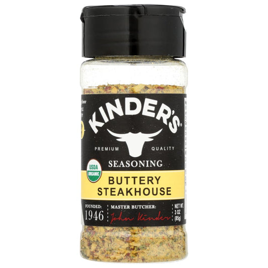 KINDERS: RUB BUTTRY STEAKHOUSE ORG (3.000 OZ) (Pack of 5) - MONTHLY SPECIALS - KINDERS
