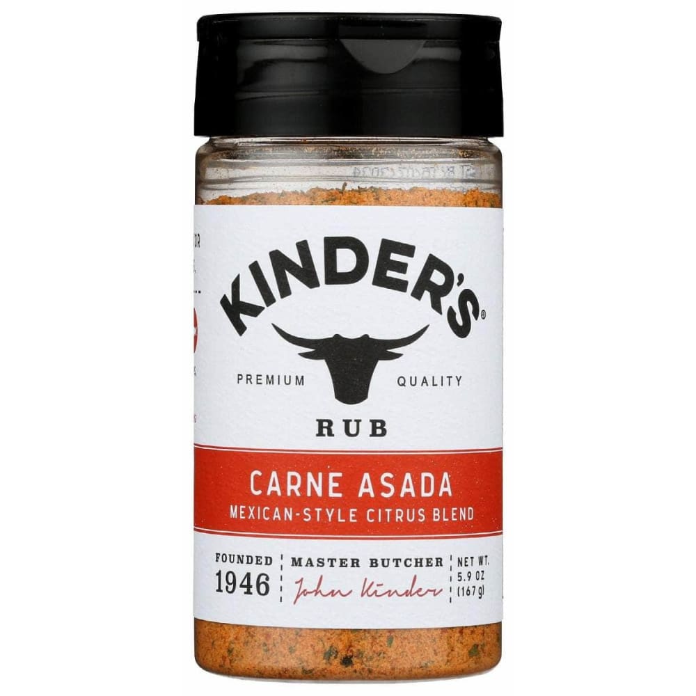 KINDERS Grocery > Cooking & Baking > Seasonings KINDERS: Seasoning Carne Asada, 5.9 oz