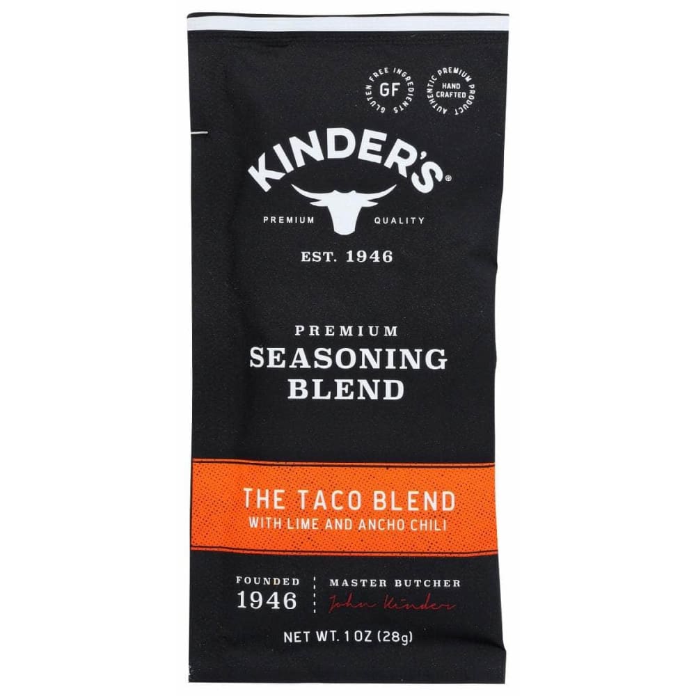 KINDERS Grocery > Cooking & Baking > Seasonings KINDERS: Seasoning Taco Blend, 1 oz
