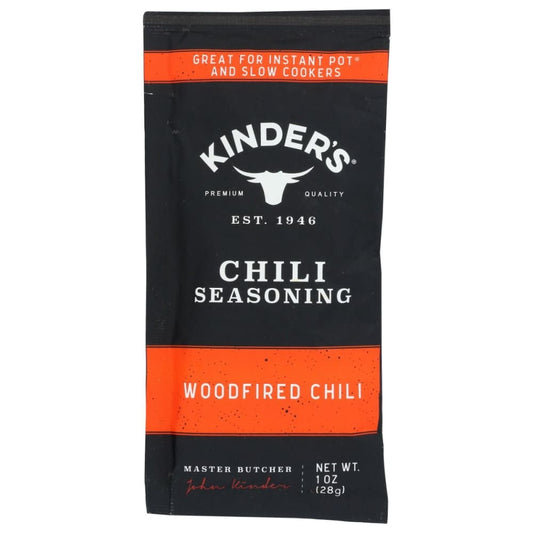 KINDERS: Seasoning Woodfired Chili 1 OZ (Pack of 6) - Grocery > Cooking & Baking > Seasonings - KINDERS