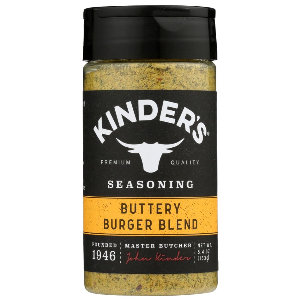 KINDERS: Ssning Buttry Burgr Blnd 5.4 OZ (Pack of 4) - Grocery > Cooking & Baking > Extracts Herbs & Spices - KINDERS