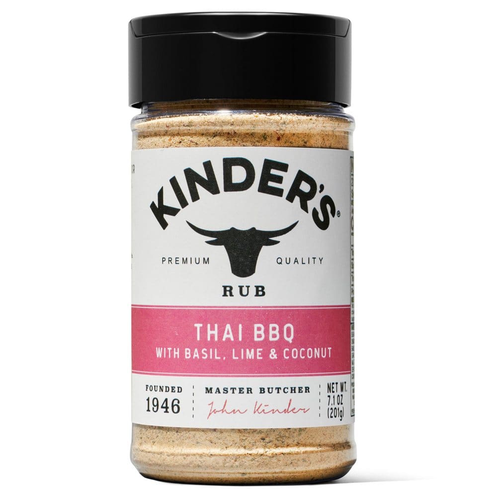 Kinder’s Thai BBQ Rub and Seasoning (7.1 oz.) - Kinder’s Summer Grilling - ShelHealth