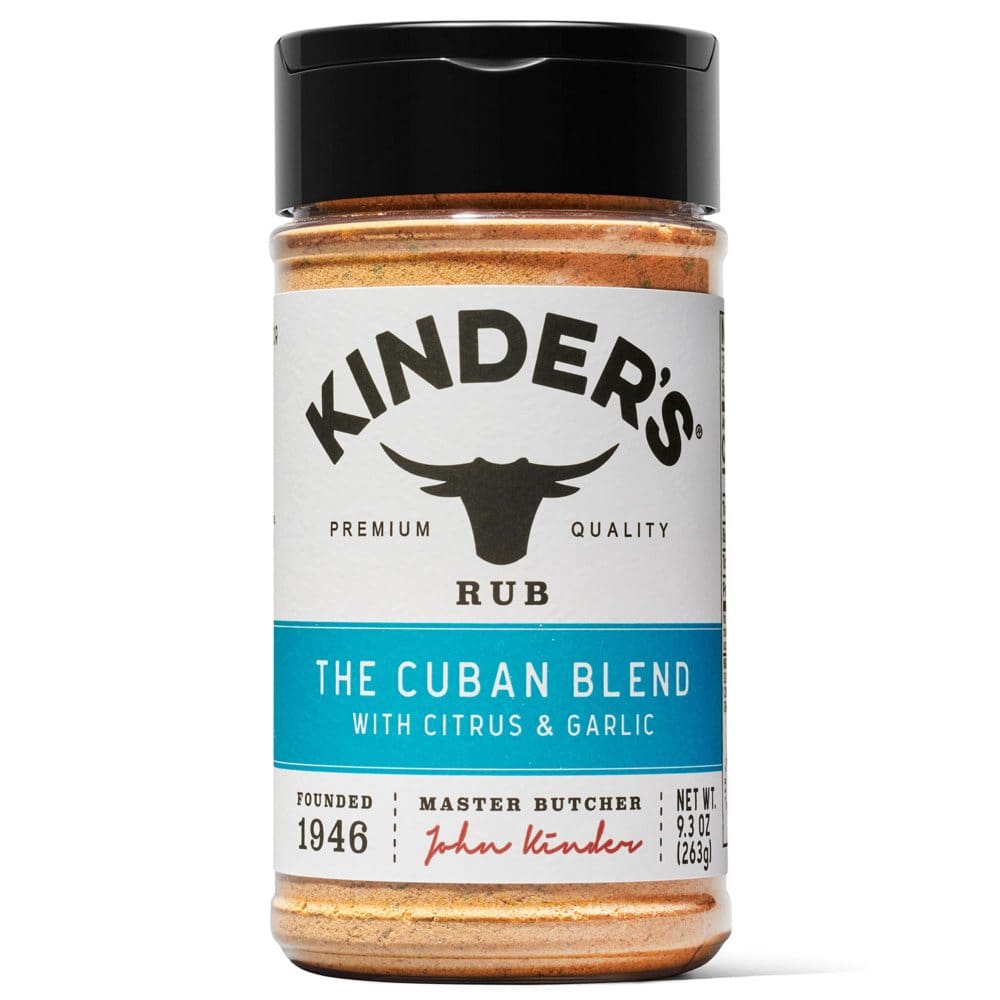 Kinder’s The Cuban Blend with Citrus and Garlic Rub (9.3 oz.) - Baking Goods - Kinder’s