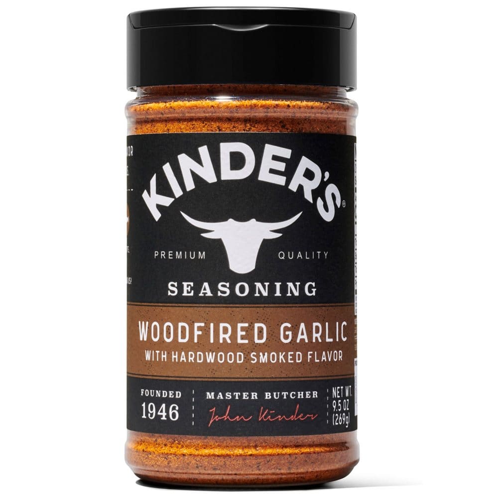 Kinder’s Woodfired Garlic Rub with Smoked Flavor (9.5 oz.) - Baking Goods - Kinder’s Woodfired