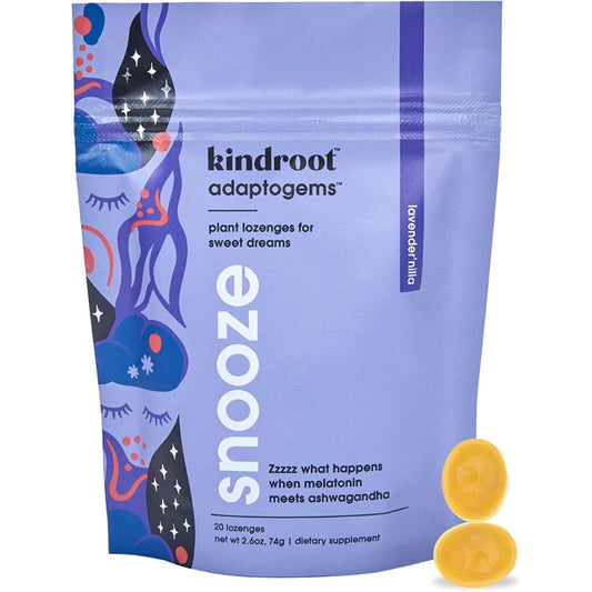 KINDROOT: Lozenges Snooze For Sleep 2.6 OZ (Pack of 2) - Vitamins & Supplements > Miscellaneous Supplements - KINDROOT