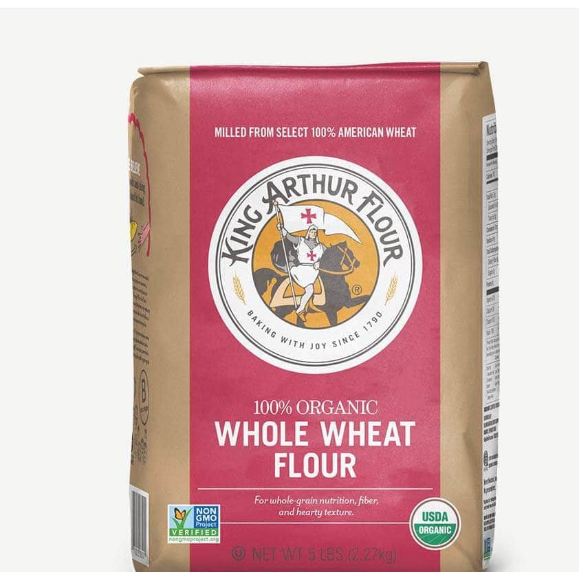 King Arthur Flour King Arthur 100% Organic Whole Wheat Flour, 5 lb