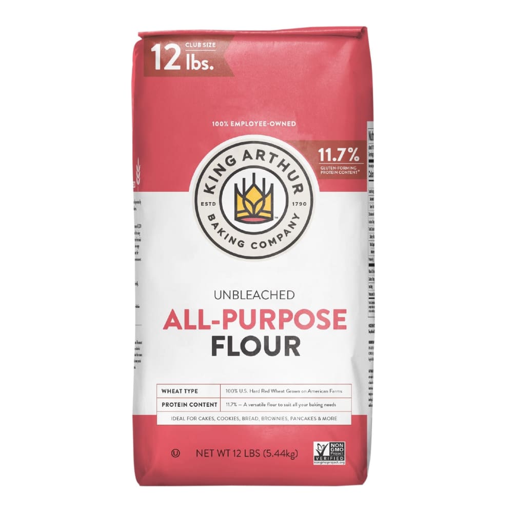 King Arthur All Purpose Unbleached Flour 12 lbs. - King Arthur Flour
