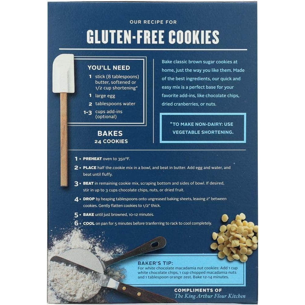 King Arthur Flour King Arthur Flour Gluten Free Cookie Mix, 16 oz