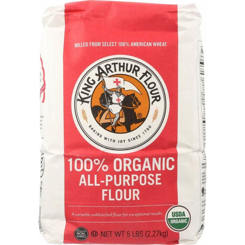 King Arthur Flour King Arthur Flour Organic Unbleached All Purpose Flour, 5 lbs