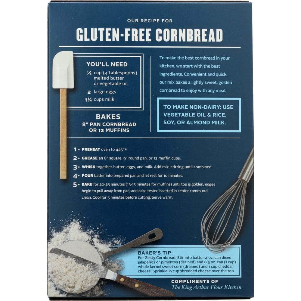 King Arthur Flour King Arthur Gluten-Free Cornbread Mix, 14 oz