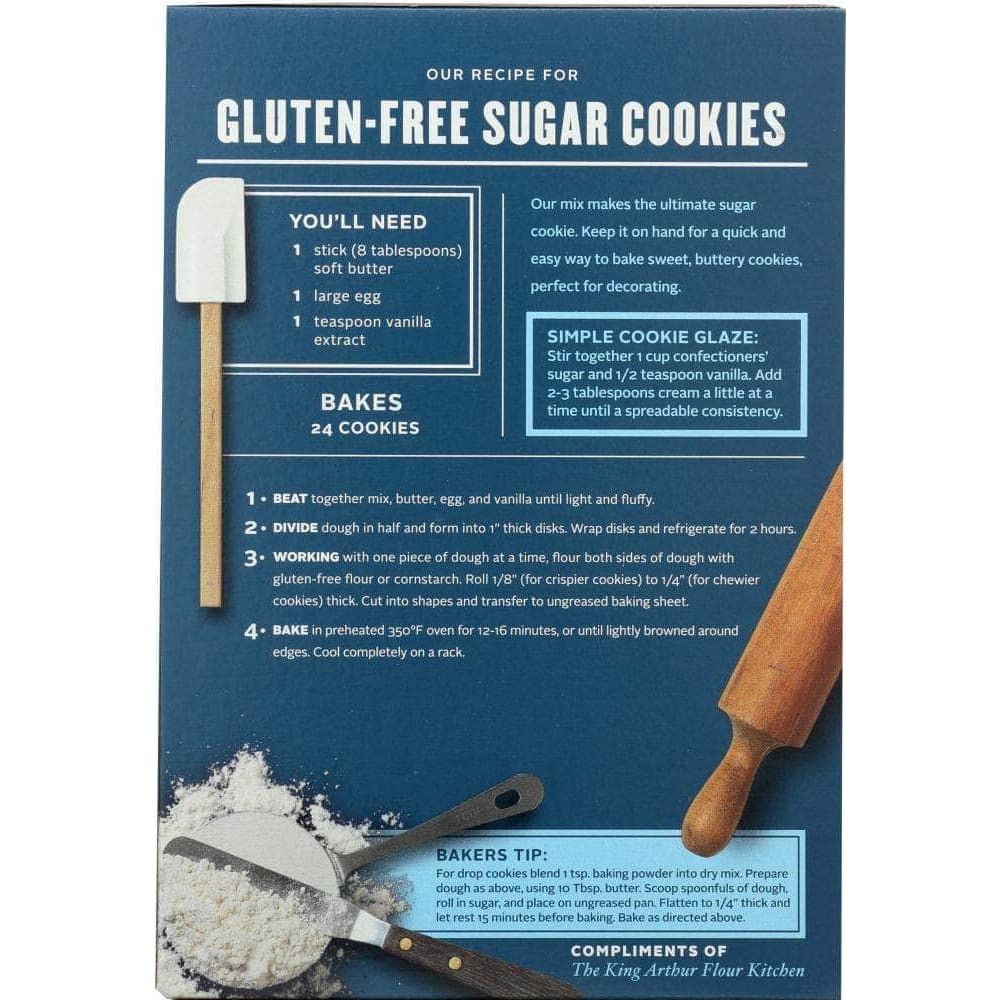 King Arthur Flour King Arthur Gluten-Free Sugar Cookie Mix, 12 oz