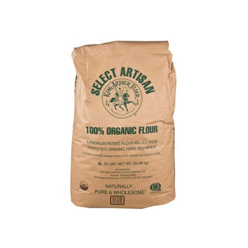 King Arthur Organic Artisan Select Flour 50lb - Organic - King Arthur