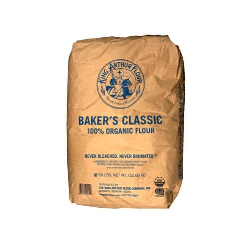 King Arthur Organic Baker’s Classic Flour 50lb - Organic - King Arthur