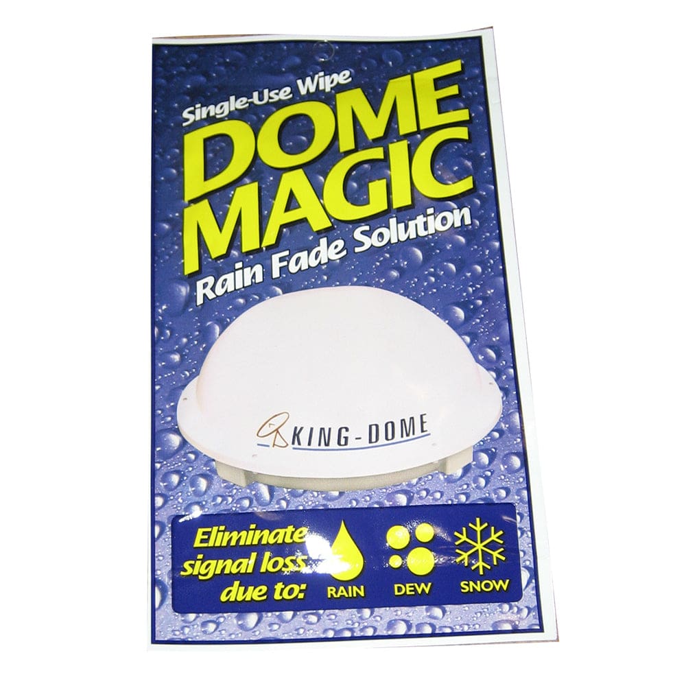 KING Dome Magic Rain Fade Solution - Single Application (Pack of 4) - Entertainment | Accessories - KING