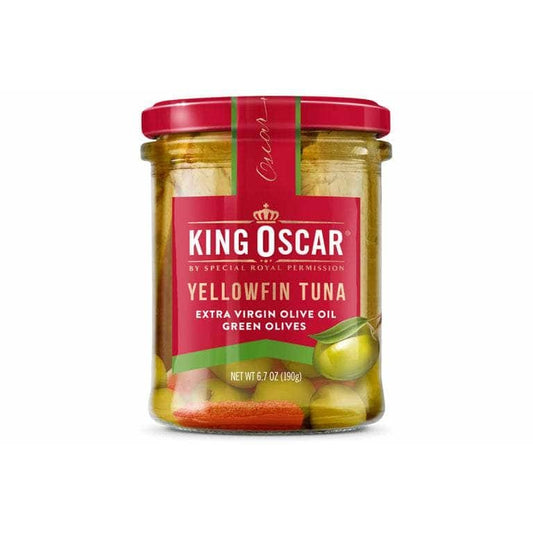 KING OSCAR King Oscar Yellowfin Tuna Fillet Green Olive, 6.7 Oz
