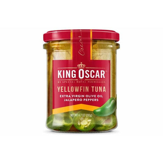 KING OSCAR King Oscar Yellowfin Tuna Fillet Jalapeno Pepper, 6.7 Oz