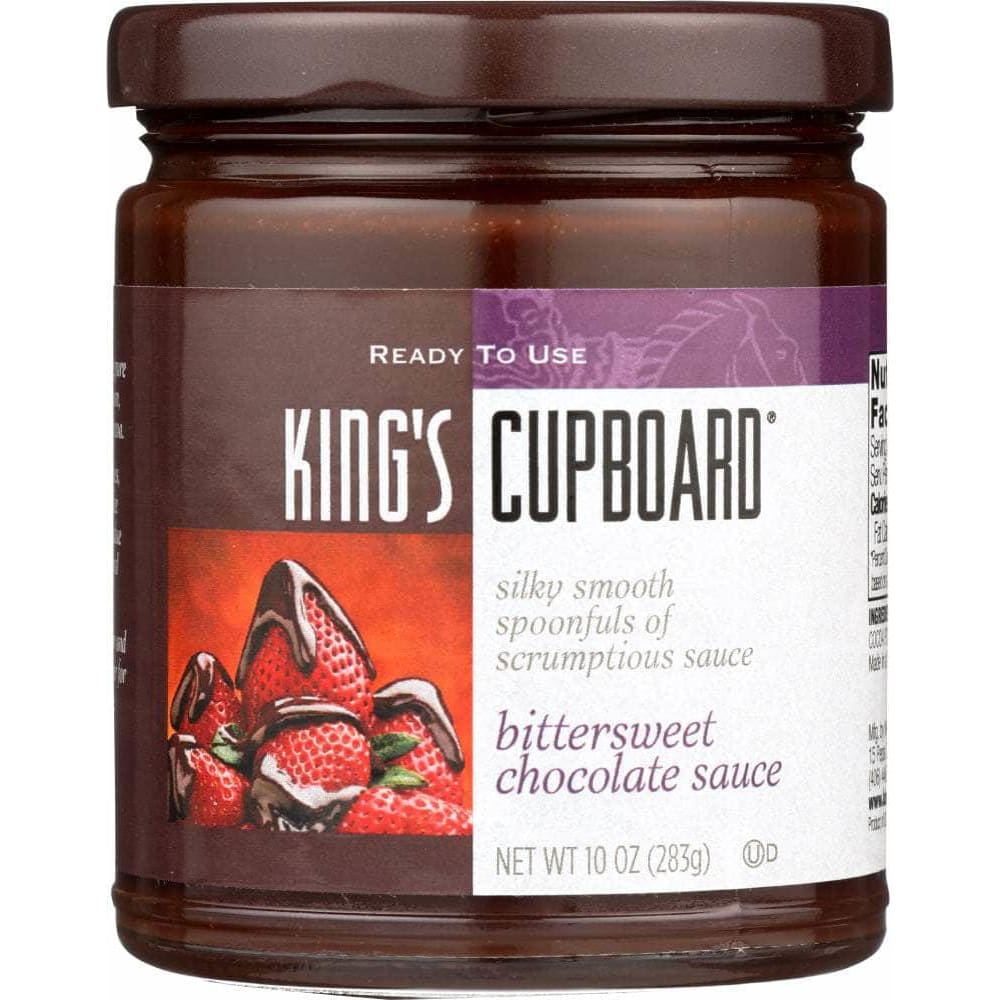 Kings Cupboard Kings Cupboard Bittersweet Chocolate Sauce, 10 oz