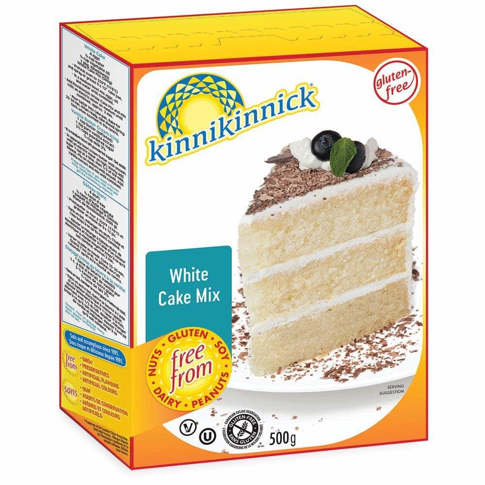 KINNIKINNICK Grocery > Cooking & Baking > Baking Ingredients KINNIKINNICK: White Cake Mix, 17.6 oz