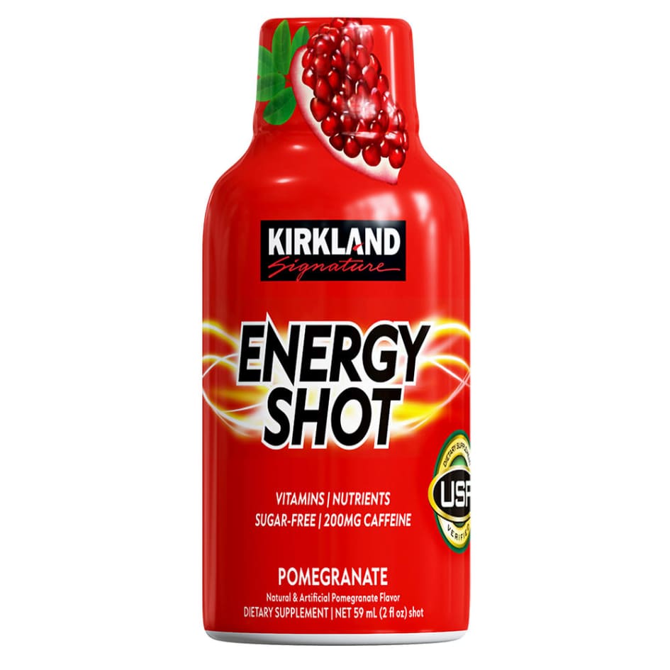 Kirkland Signature Energy Shot 48 Bottles 2 Ounces Each - Energy Drinks - Kirkland Signature