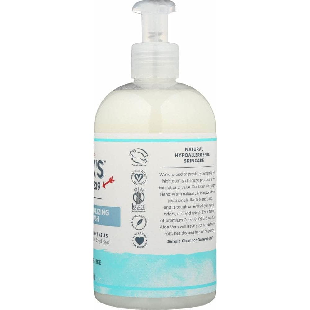 KIRKS Kirks Odor Neutralizing Hydrating Hand Soap Fragrance Free, 12 Oz