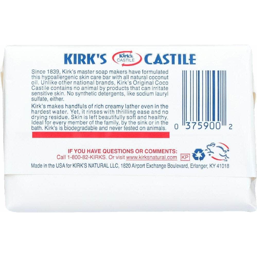 Kirks Kirk's Original Coco Castile Bar Soap, 4 oz