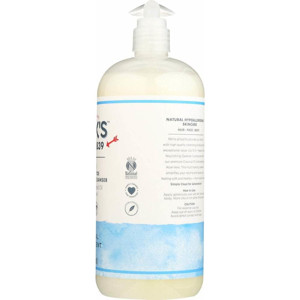 KIRKS Kirks Wash 3 In 1 Fresh Scent, 32 Oz