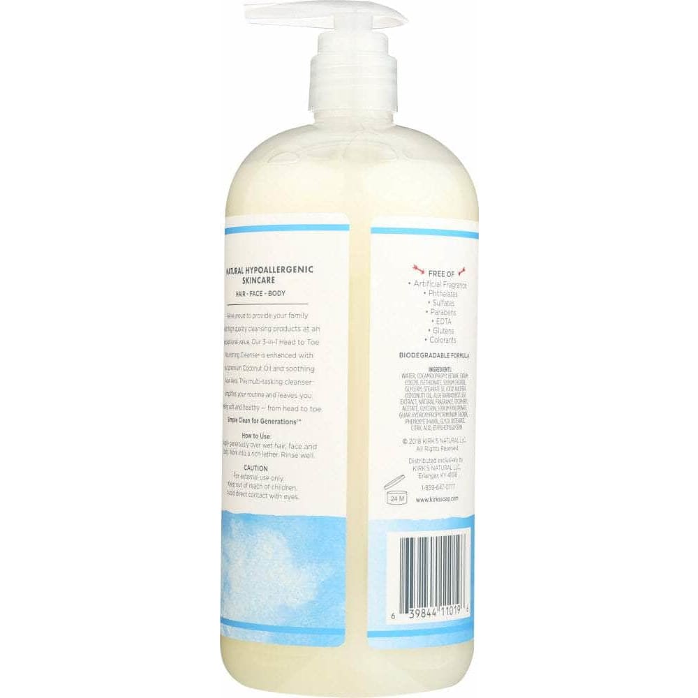 KIRKS Kirks Wash 3 In 1 Fresh Scent, 32 Oz