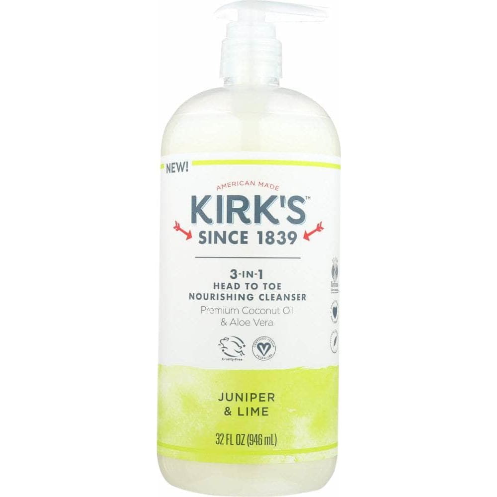 KIRKS Kirks Wash 3 In 1 Juniper Lime, 32 Oz