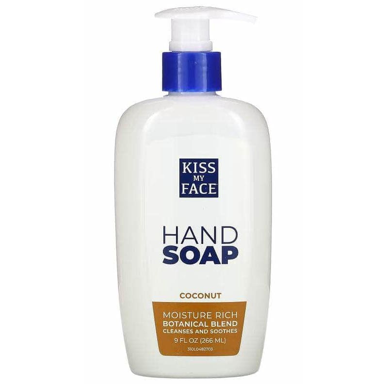 KISS MY FACE Beauty & Body Care > Soap and Bath Preparations > Soap Liquid KISS MY FACE: Coconut Moisture Rich Hand Soap, 9 oz