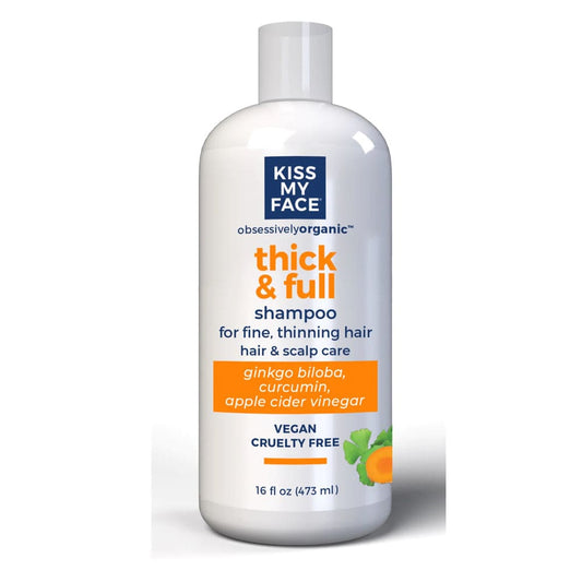 KISS MY FACE: Shampoo Thick And Full 16 OZ (Pack of 4) - MONTHLY SPECIALS > Hair Care > Shampoo & Shampoo Combinations - KISS MY FACE