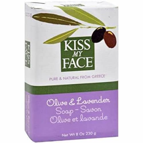 KISS MY FACE Beauty & Body Care > Soap and Bath Preparations > Soap Bar KISS MY FACE: Soap Bar Olive & Lavender, 8 oz