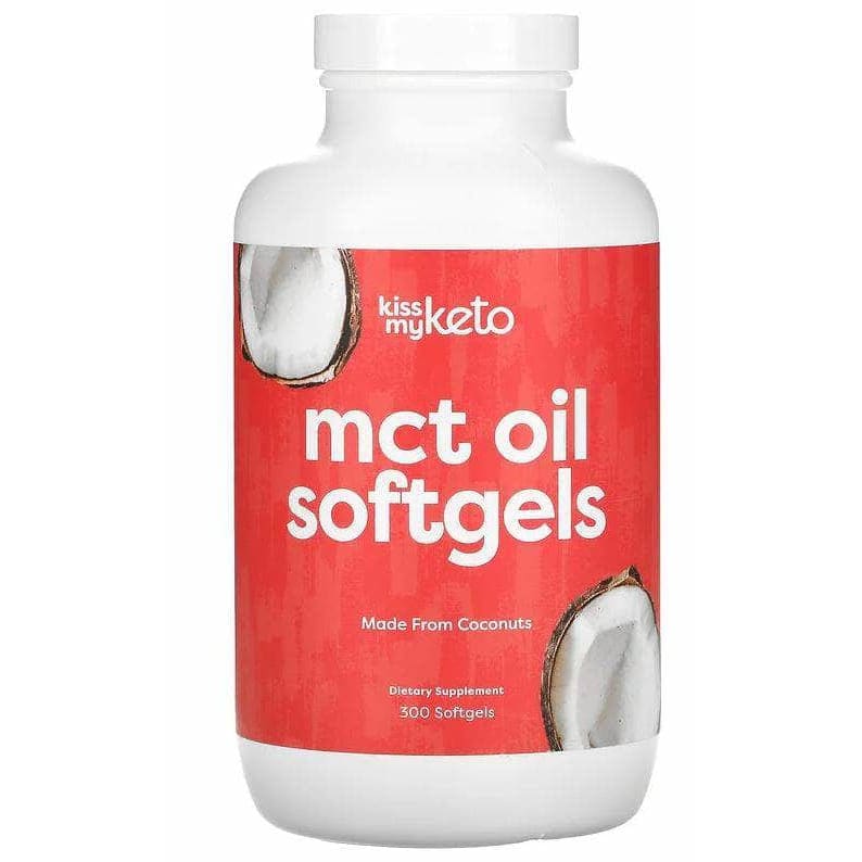Kiss My Keto Vitamins & Supplements > Food Supplements KISS MY KETO: Mct Oil Softgels, 300 sg