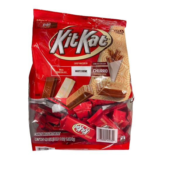 Kit Kat Snack Size Assorted Pack With Le Churro 49 oz. - Kit Kat
