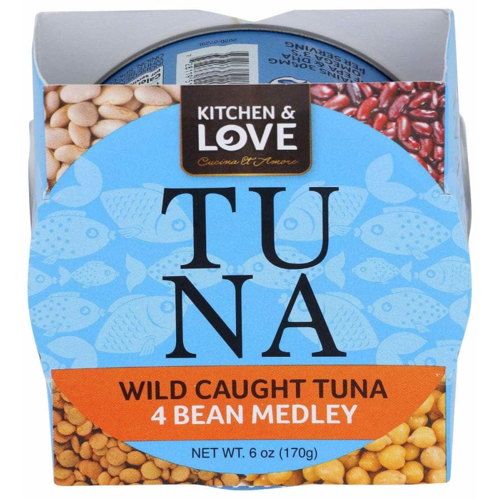 KITCHEN AND LOVE Kitchen And Love Meal Tuna 4 Bean Medley, 6 Oz