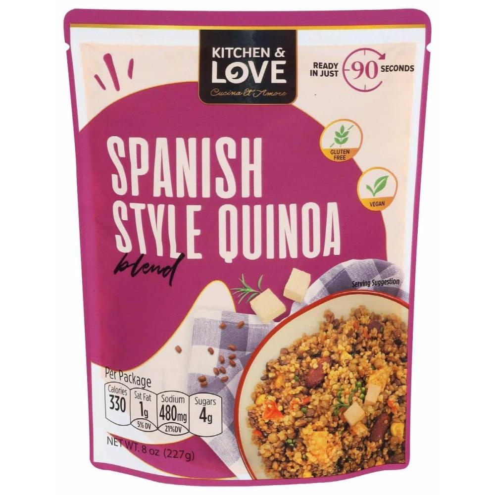 KITCHEN AND LOVE Kitchen And Love Quinoa Medley Rth Spanish Style, 8 Oz