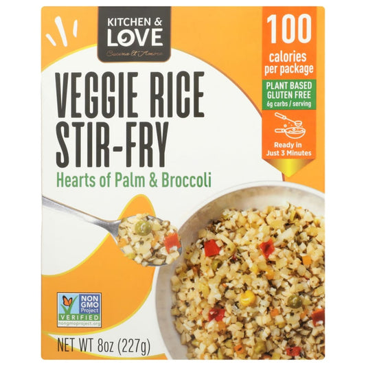 KITCHEN AND LOVE: Veggie Rice Stir Fry 8 oz (Pack of 5) - Grocery > Pantry > Food - KITCHEN AND LOVE