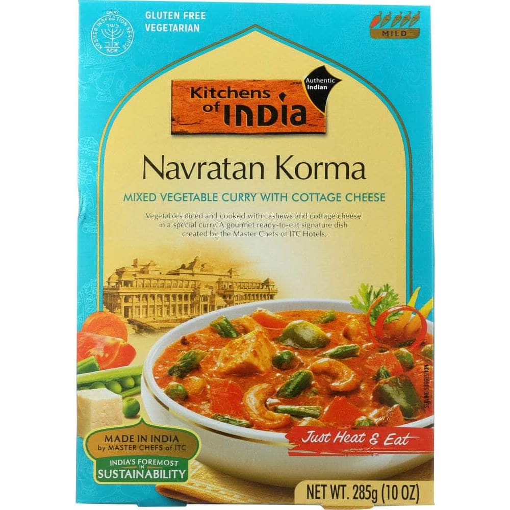 Kitchens Of India Kitchens Of India Mixed Vegetable & Cottage Cheese Curry, 10 oz