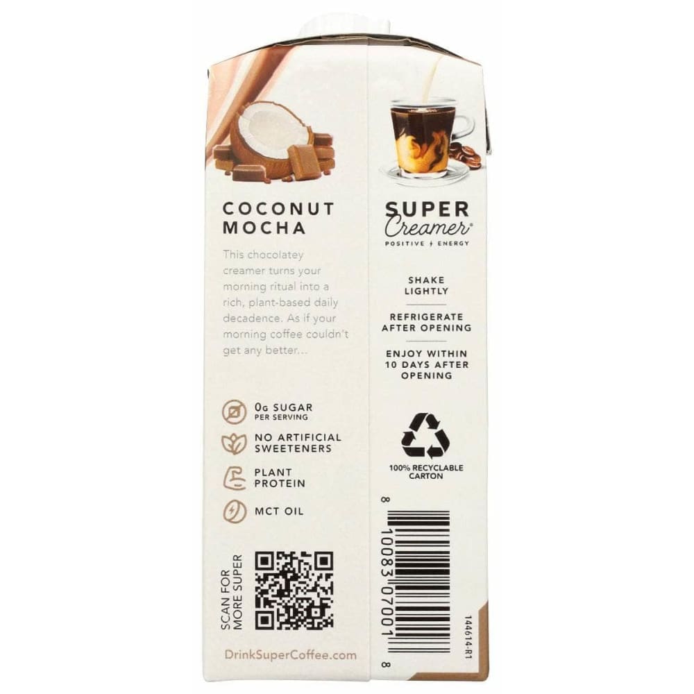 Kitu Grocery > Beverages > Drink Mixes KITU: Coconut Mocha Super Creamer, 11.2 oz