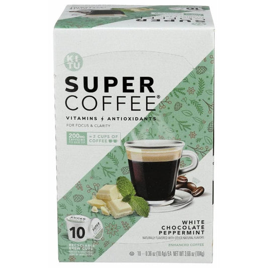 KITU KITU White Chocolate Peppermint Super Pods, 10 ea
