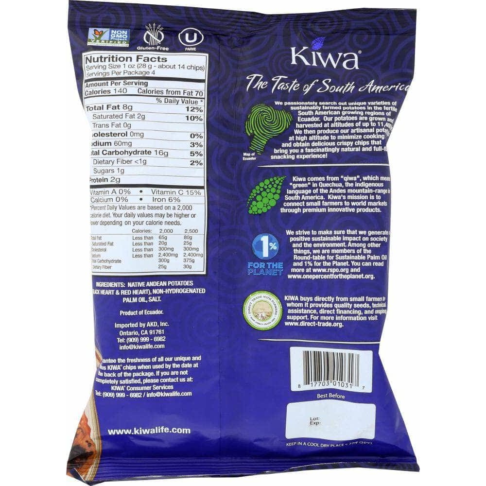 Kiwa Kiwa Chips Chip Mix Potato Native American, 4 oz